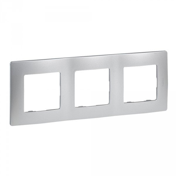 Plaque Carre À Composer 3P Argent Niloe 096725
