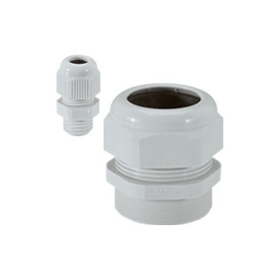 Presse Etoupe Plastique Sans Ecrou Gris 096808