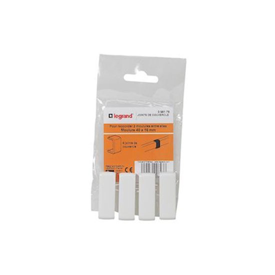 Moulure Joint De Couvercle Blanc 40 × 16 mm 098176