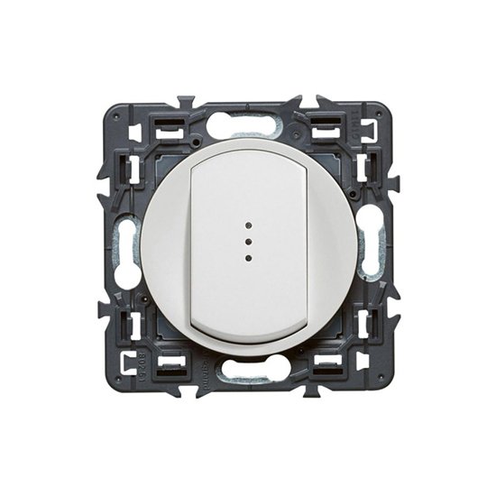 Interrupteur Simple À Composer 1P 230V 10A Blanc CELIANE 099503