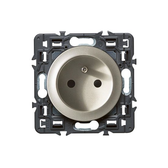 Prise De Courant a Puit À Composer 2p+t 230V 3500W 16A Gris CELIANE 099751