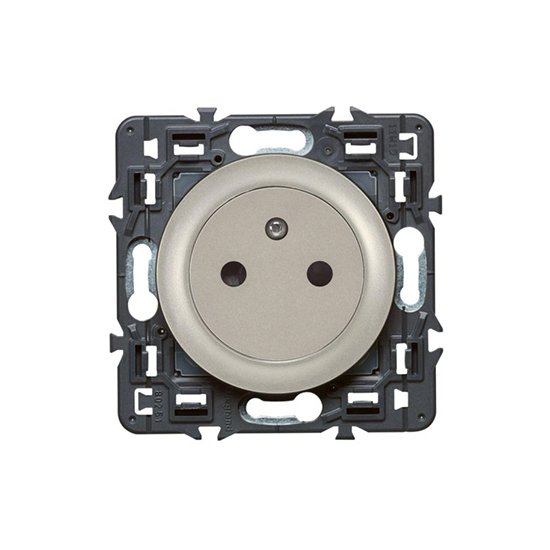 Prise De Courant Surf À Composer 2p+t 230V 3500W 16A Titane CELIANE 099753
