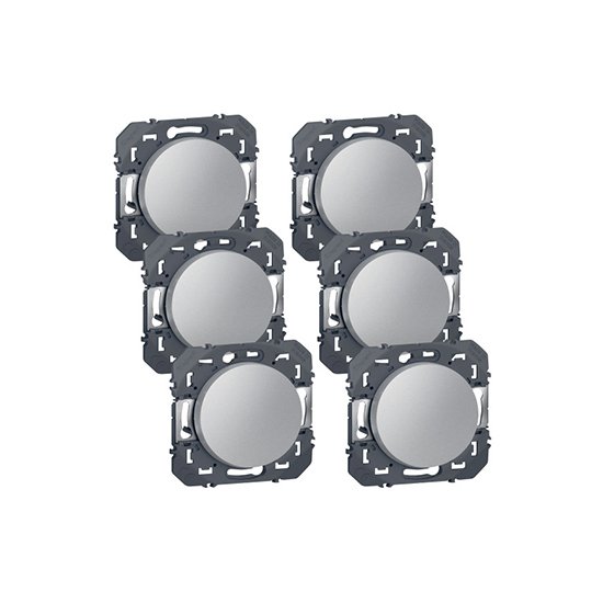 Accessoire de raccordement dooxie 6XVV aluminium composable Legrand 300451