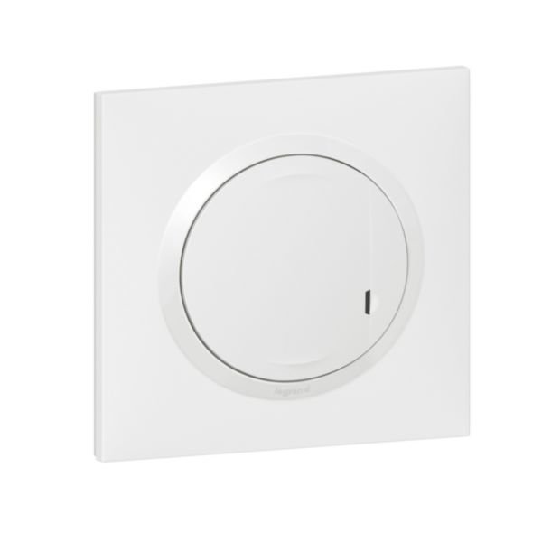 interrupteur VAR CONNECTE 300W blanc dooxie with Netatmo Legrand 600081