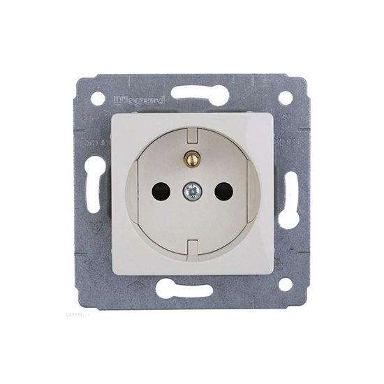 Prise De Courant Mécanisme À Composer 2p+t 230V 3500W 16A Blanc Cariva 773625