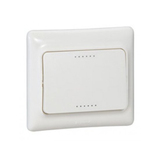 Bouton poussoir POUSSOIR KAPTIKA blanc Legrand 782105