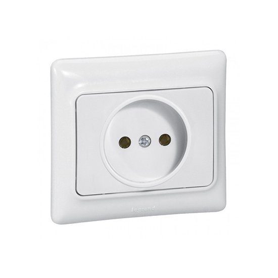 Prise De Courant a Puit Encastré 2P 230V 3500W 16A Blanc Kaptika 782120
