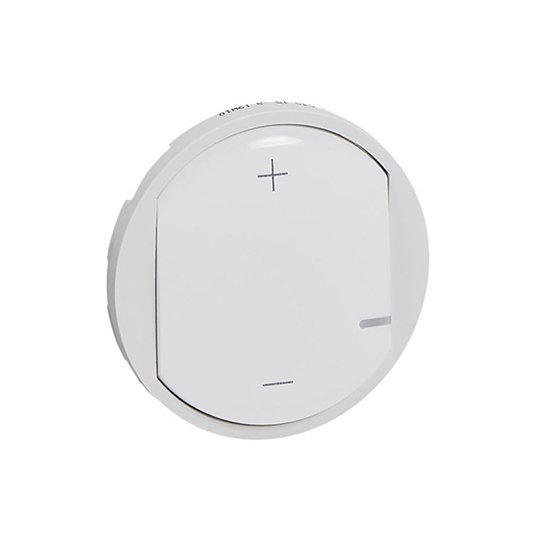 Intervar Mécanisme Univ 2 Fils Sans Neutre À Composer 1P 2 Modules 230V 125W 10A Blanc CELIANE 065083A