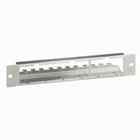 Panneau De Brassage Droit a Quiper 10 In 1U Noir LCS2 033592