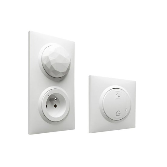 Prise électrique 2P+T PACK commande GENE+PRISE RELAIS BLA dooxie with Netatmo Legrand 600670