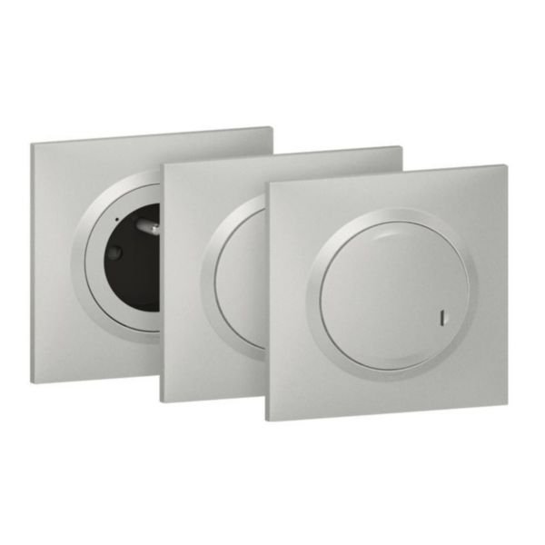 Accessoire de raccordement PACK ADD. PIECE CONNECT. aluminium dooxie with Netatmo Legrand 600790