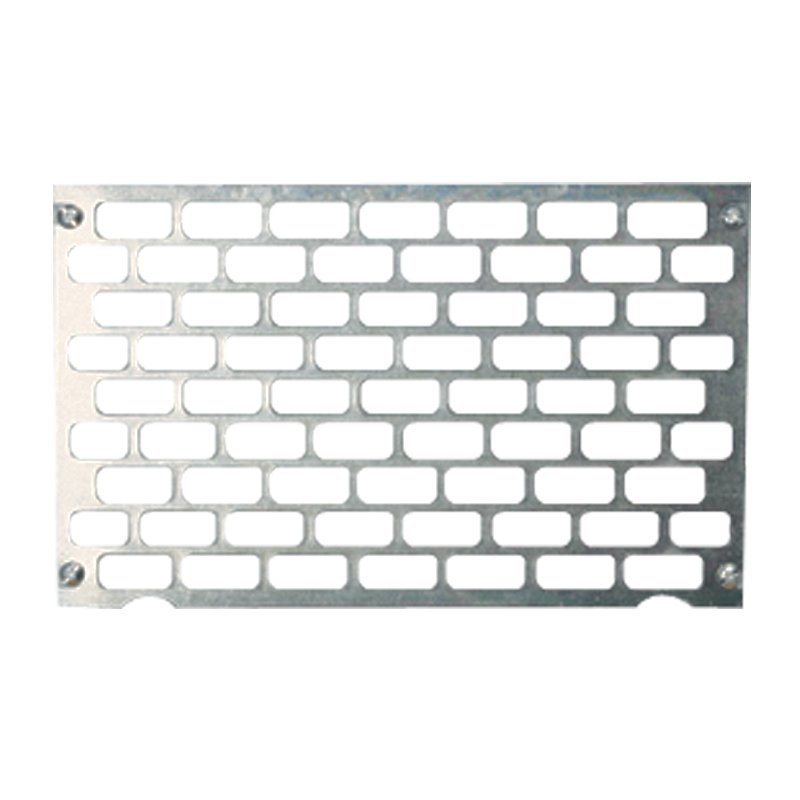Plaque Perforee H150 mm Acier Pour Coffret Etanche Plexo2 12 m Plexo3 001962