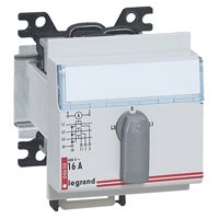 Commutateur De Voltmetre Tri 4 Position Modulaire 3 Modules Blanc IP40 004652