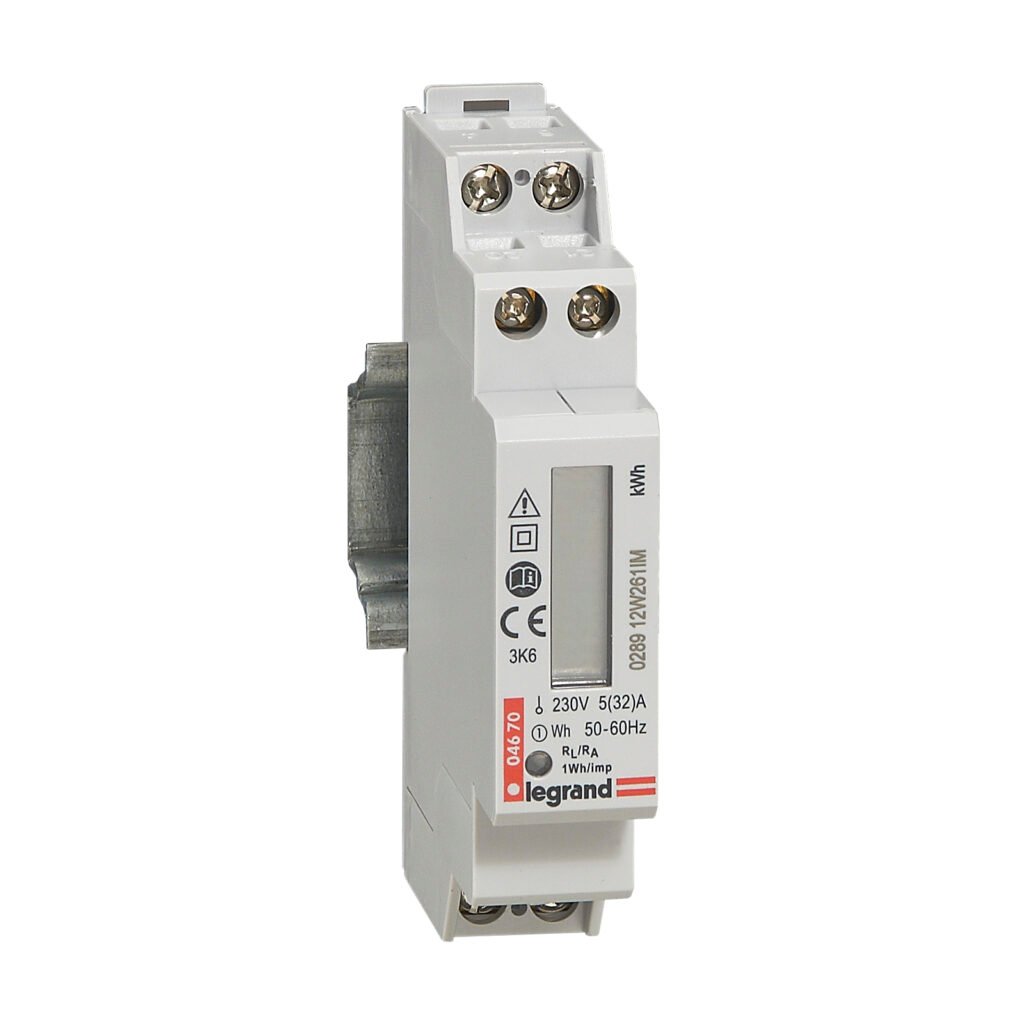 Compteur D Energie Emdx3 Mono Non Mid a Raccordement Direct 1 Modules 32A 195-264v 004670