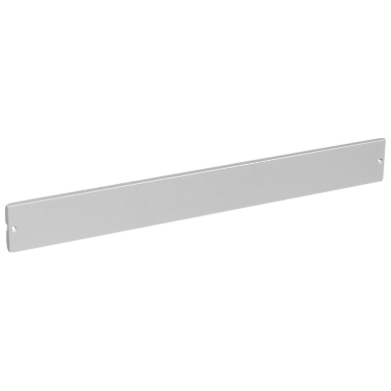Plastron Metal a Vis Imperdable 36 Modules H100 mm Gris XL3 800 Et XL3 400 020991