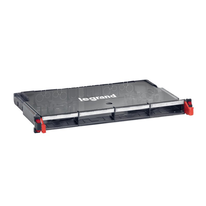 Tiroir Optique Couliss a Equiper De Blocs Fibre Optique 4 Modules 19 In IP20 LCS3 032100