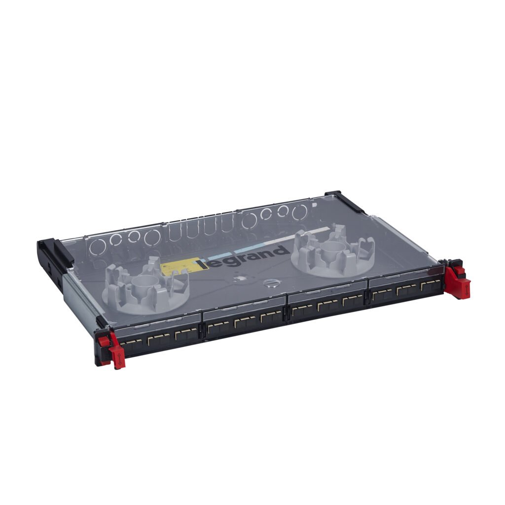 Tiroir Optique Couliss Avec De 12 Connecteur Sc Duplex Multimode 4 Modules 19 In IP20 LCS3 032102
