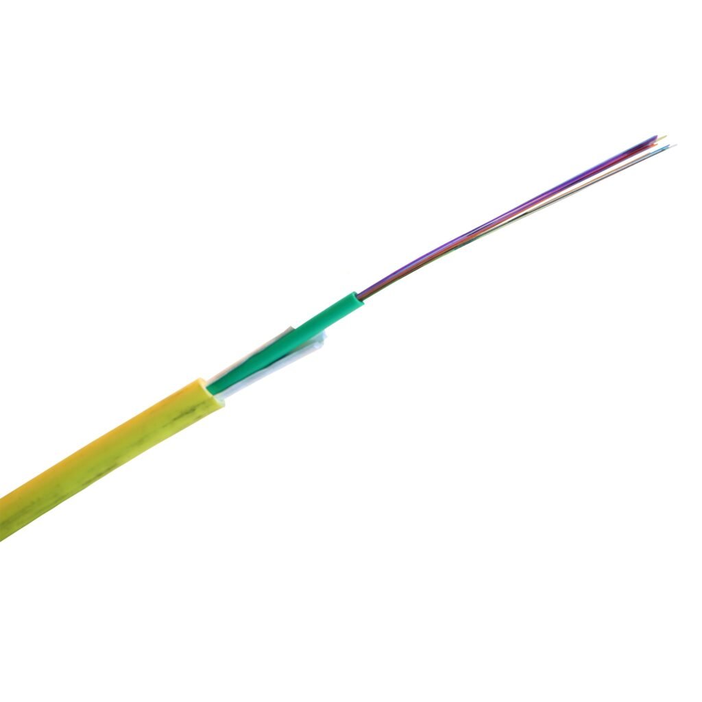 Câble Optique Monomode 24 Fibres Pour Int/ext OS2 Jaune LCS3 032551