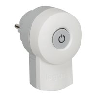 Fiche Male Avec Interrupteur 2p+t 230V 3500W 16A Blanc 050409