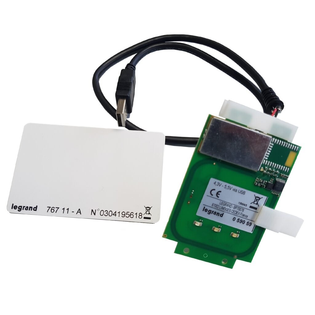 Borne De Recharge Kit Lecteur Rfid Ip00 GREENUP 059059