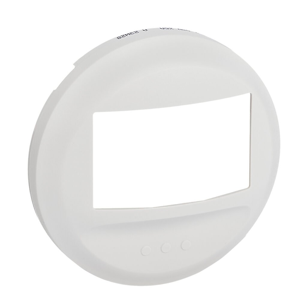enjoliveur interrupteur automatique AVEC DEROG blanc Céliane Legrand 068026A