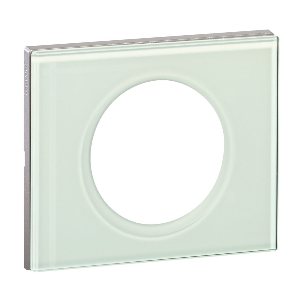 Plaque Rect À Composer 1P Verre Kaolin CELIANE 069311