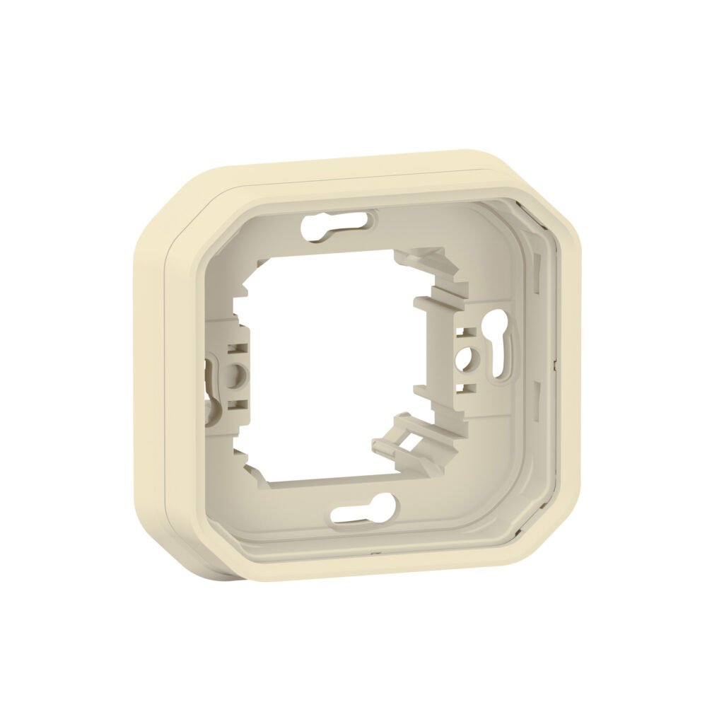 SUPPORT ENCASTRE 1 POSTE BEIGE Plexo Legrand 069890L