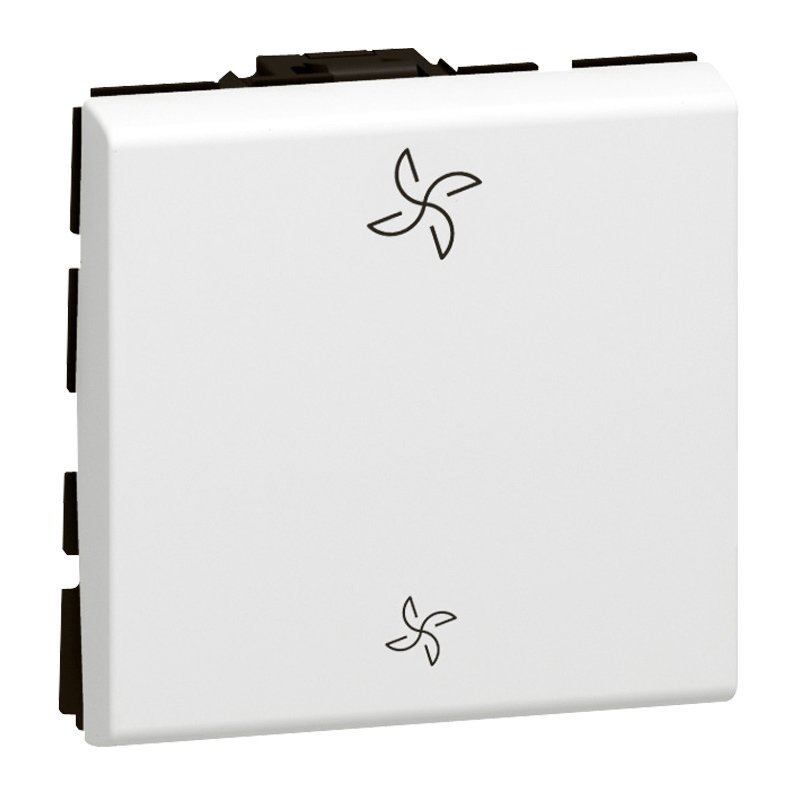 COMMANDE VMC va-et-vient 10AX 2M blanc Mosaic Legrand 077027L