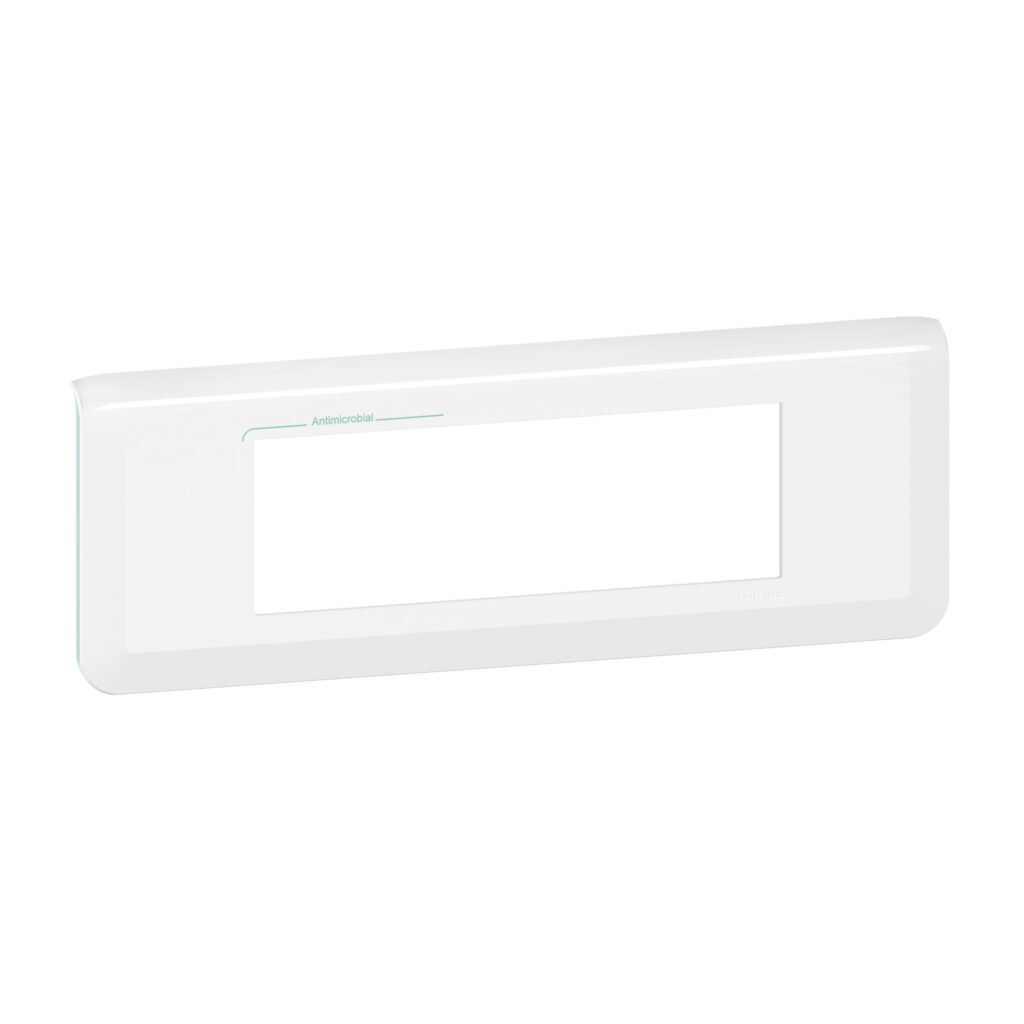 plaque 6M ANTIMIC Mosaic Legrand 078726L