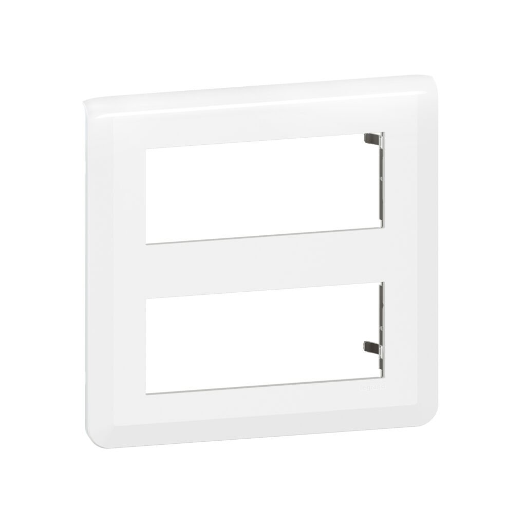 plaque 2X5M blanc Mosaic Legrand 078830L