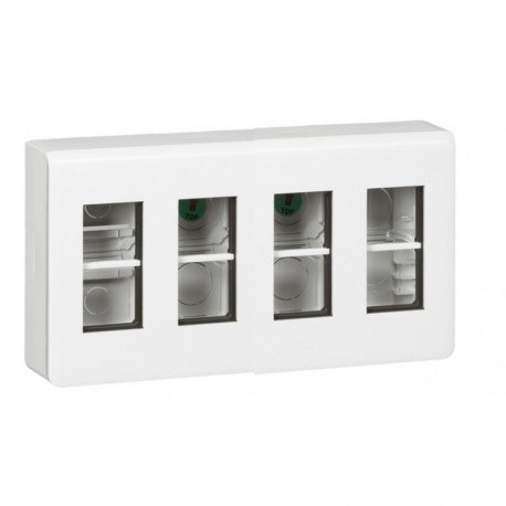 Accessoire de raccordement POSTE TRAVAIL SAIL 4X4M blanc Mosaic Legrand 078884L