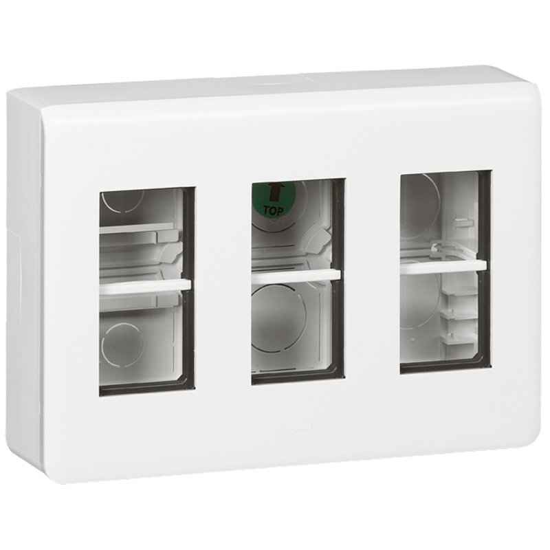Accessoire de raccordement POSTE TRAVAIL SAIL 3X4M blanc Mosaic Legrand 078887L