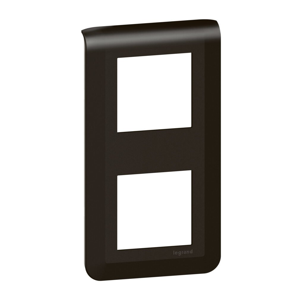 plaque 2X2M noir MAT V Mosaic Legrand 079062L