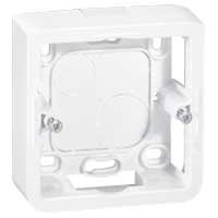 Cadre Saillie 2 Modules Blanc MOSAIC 080281