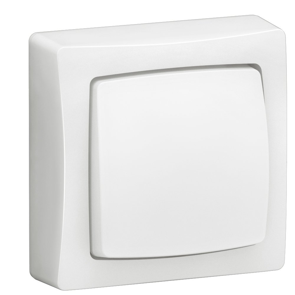 interrupteur va-et-vient OU bouton poussoir commande blanc appareillage en saillie Legrand 086001L