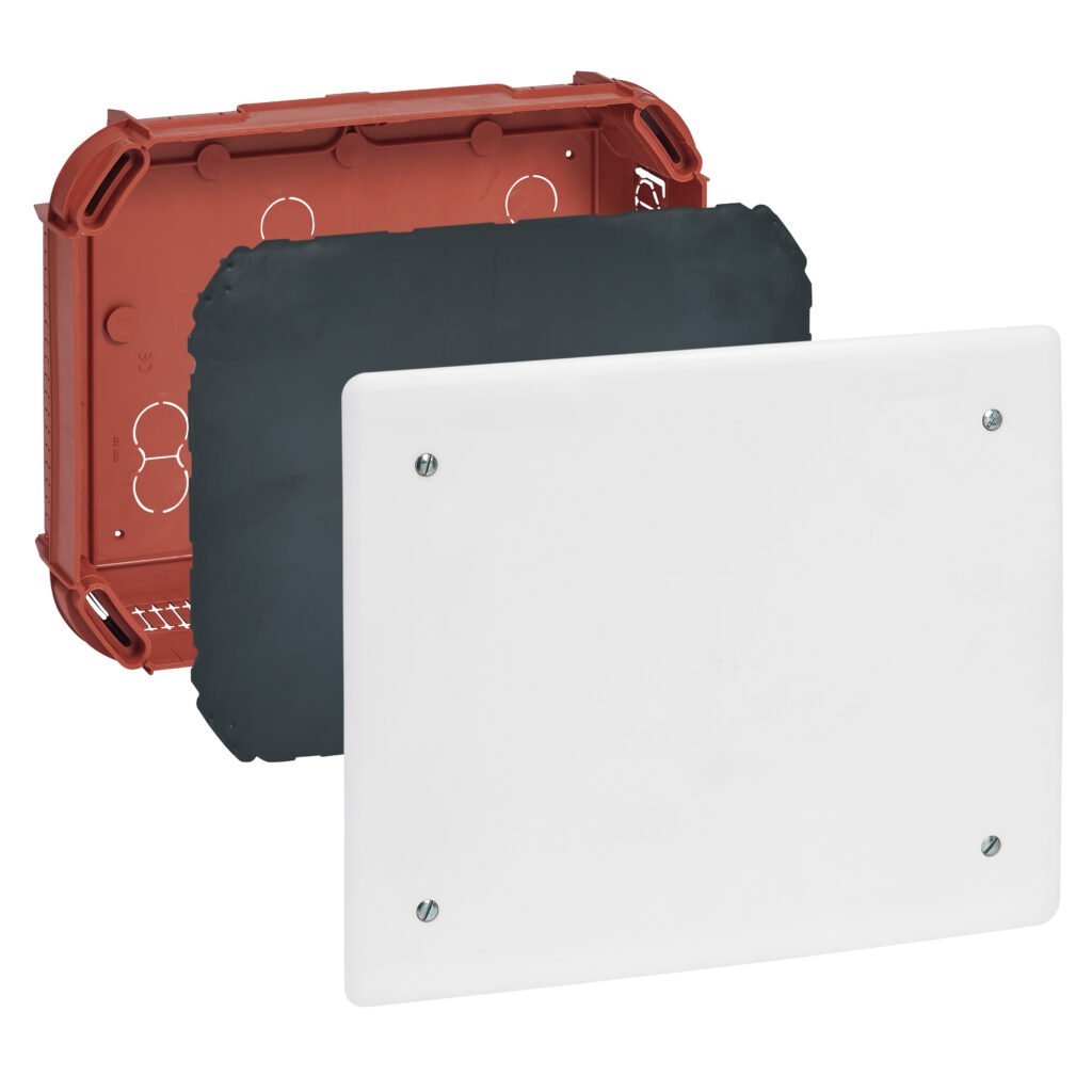Boîte De Deriv. Maconnerie Rouge BATIBOX 230 × 180 × 50 mm IP20 IK04 089275