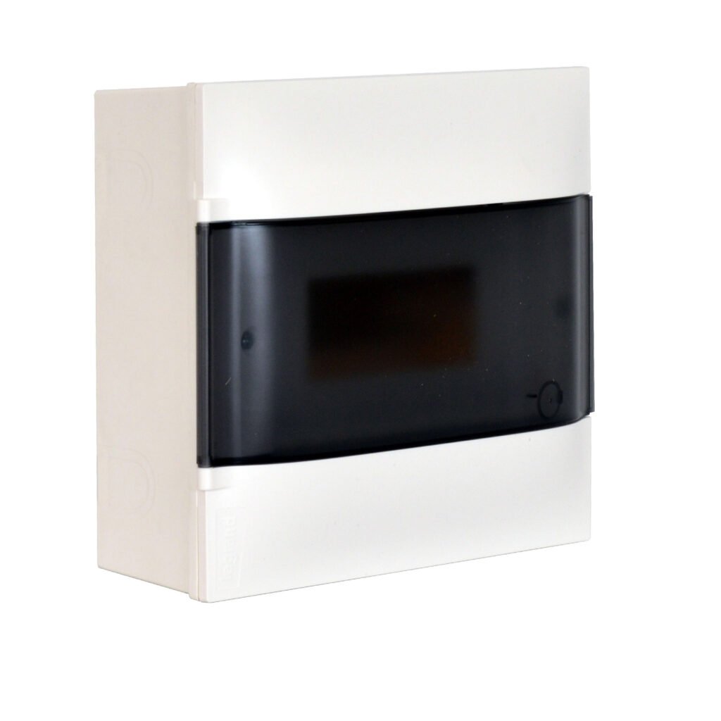 Coffret saillie 8M porte fumée Practibox S Legrand 134118