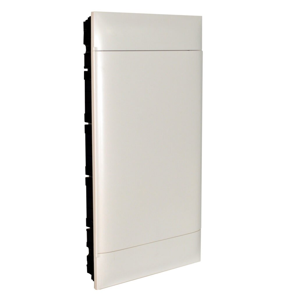 Coffret ENCASTRE 48M PORTE blanc Practibox S Legrand 135004