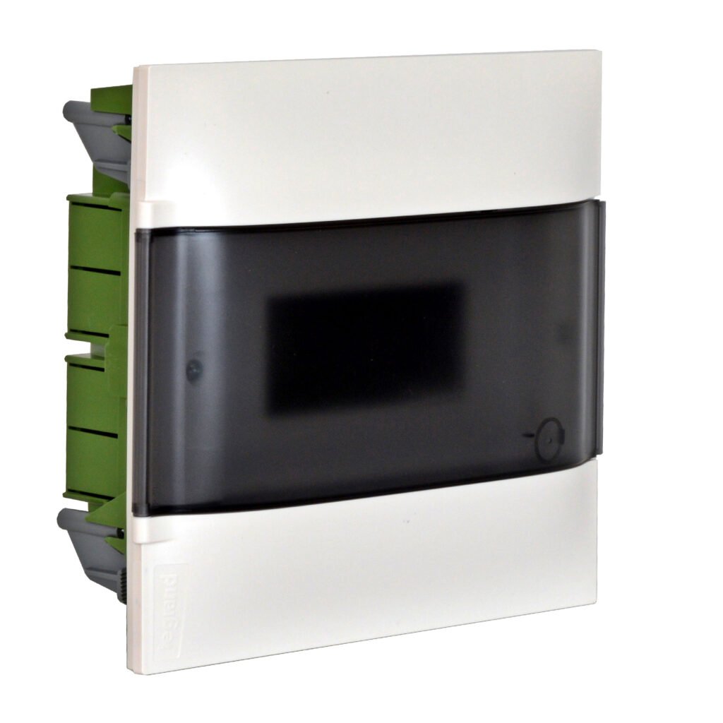 Coffret ENCASTRE 12M porte fumée Practibox S Legrand 135051