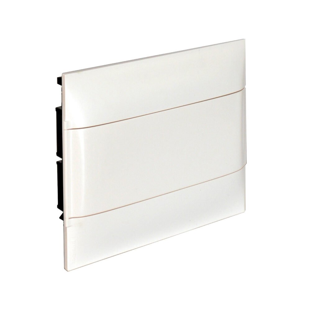 Coffret ENCASTRE 12M PORTE blanc Practibox S Legrand 135061