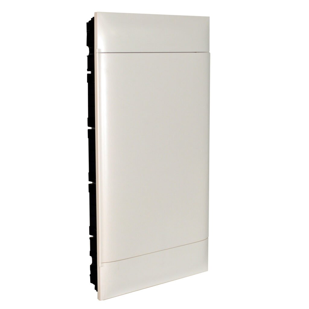 Coffret ENCASTRE 48M PORTE blanc Practibox S Legrand 135064