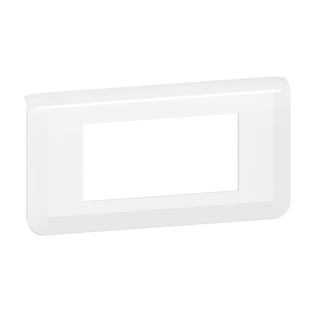 plaque 4M blanc EUROPE Mosaic Legrand 277814L