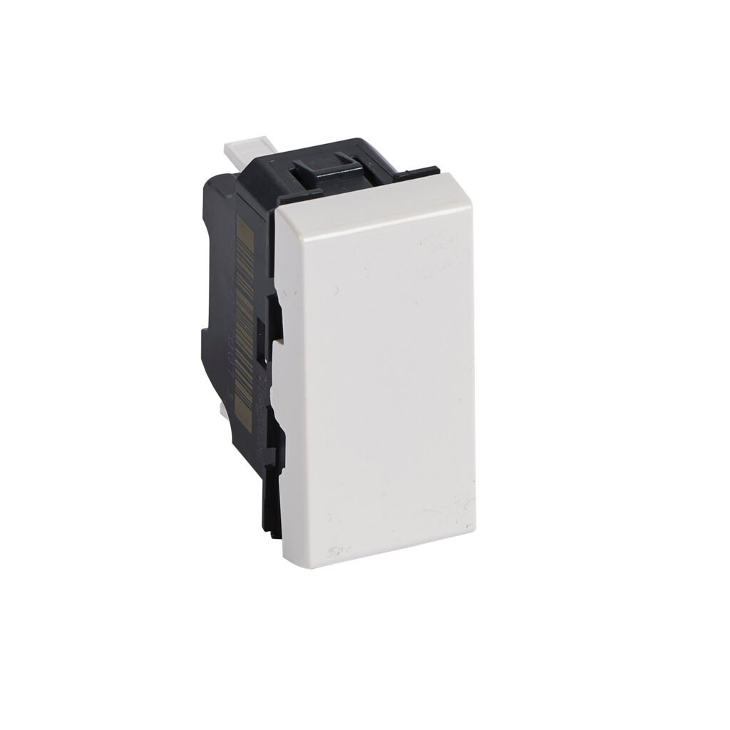 Interrupteur va-et-vient va-et-vient EASYLED 10AX 1M blanc EUR Mosaic Legrand 278001L