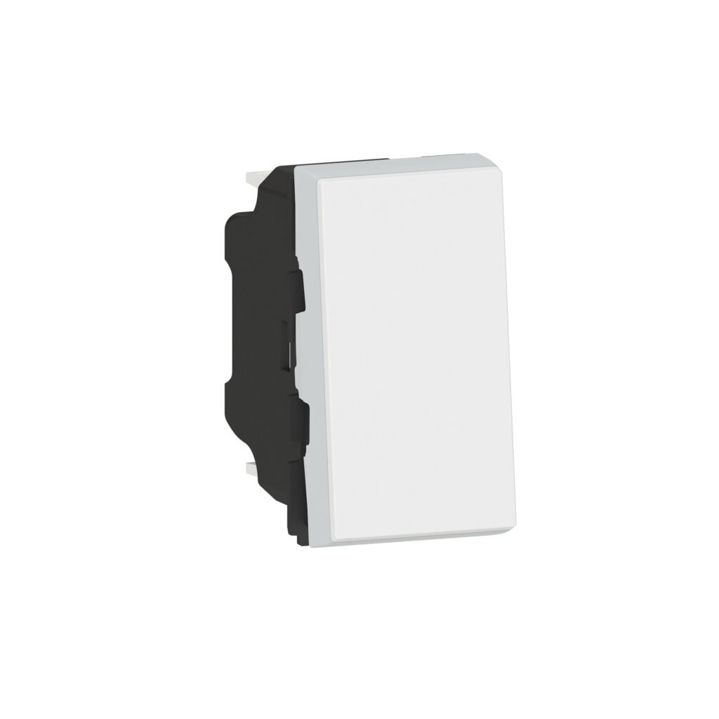 Bouton poussoir POUSSOIR 6A 1M blanc EUR Mosaic Legrand 278030L