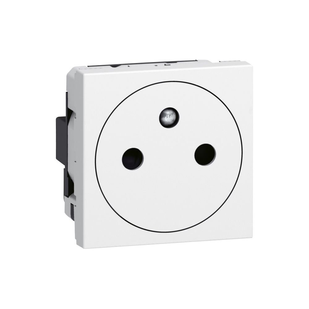 Accessoire de raccordement 2P+T blanc SFC blanc G-V-G EUR Mosaic Legrand 278111L