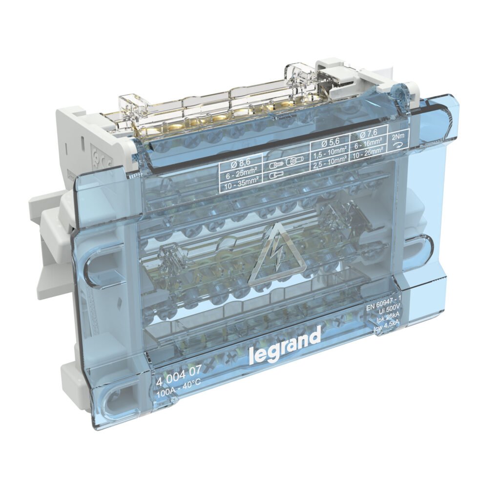 répartiteur module 4P 100A 8M répartiteurs Legrand 400407