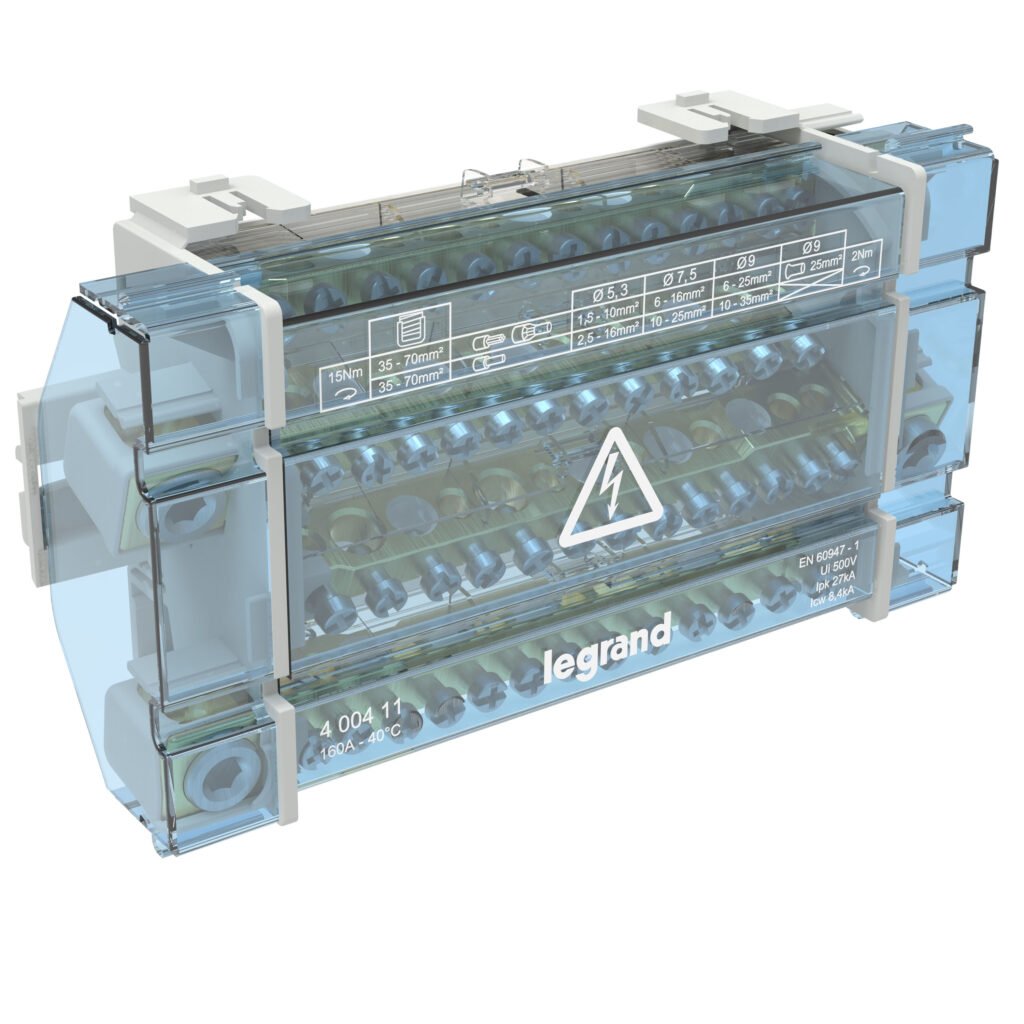 répartiteur module 4P 160A 10M répartiteurs Legrand 400411