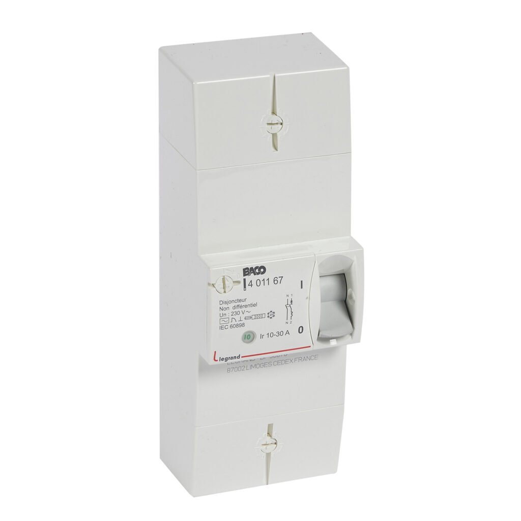 Disjoncteur de branchement Legrand Connect C.B. 2P 10/30A