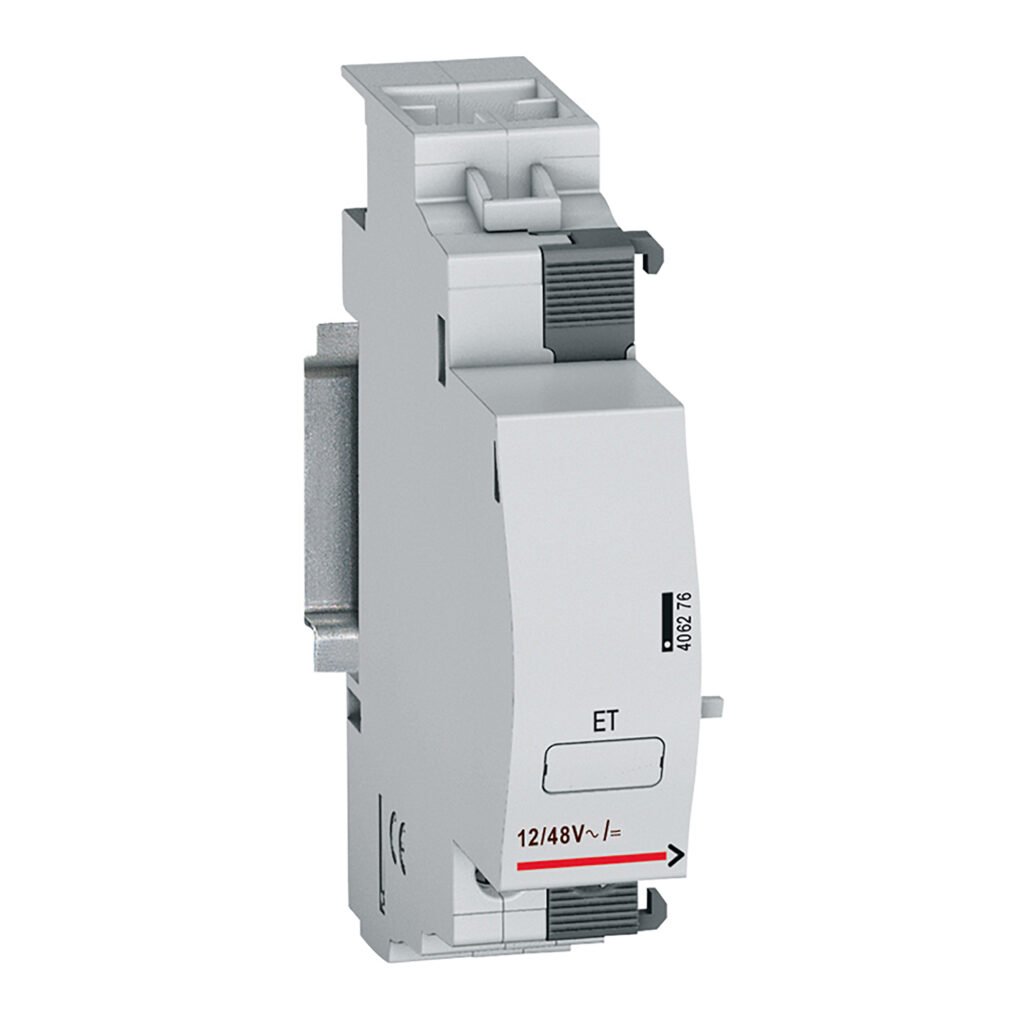Disjoncteur divisionnaire DX3 DECLENCH EMISSION 12/48V protection électrique Legrand 406276