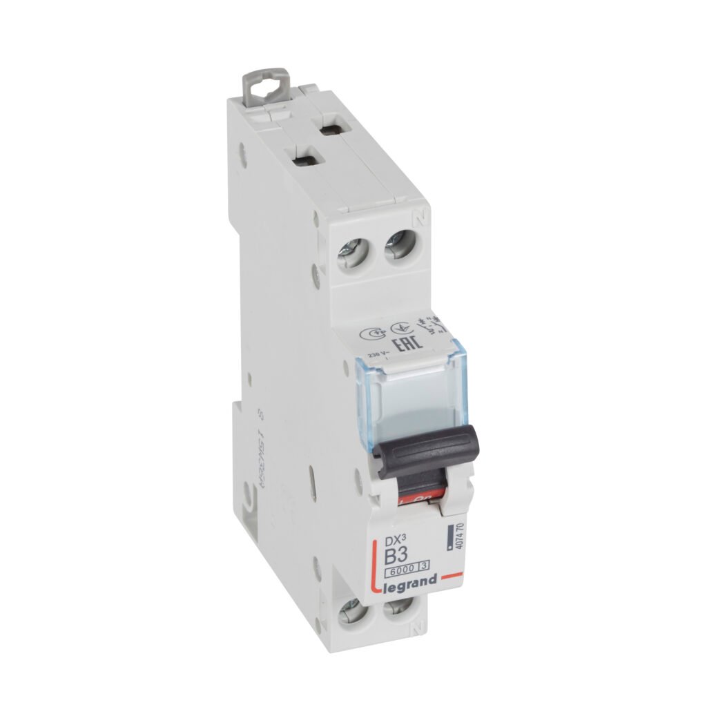 Disjoncteur Legrand DX3 1P+N B3 6000A